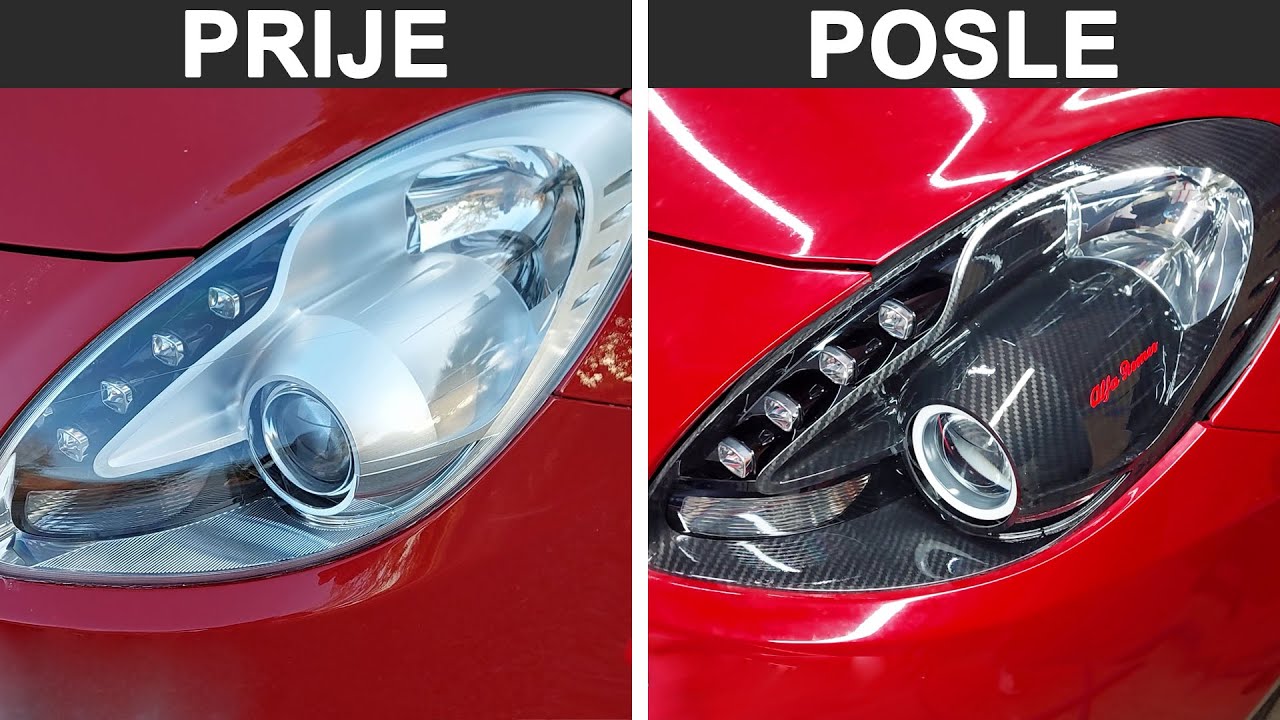 URADI SAM CARBON FIBER FAROVI, ANGEL EYES Alfa Giulietta