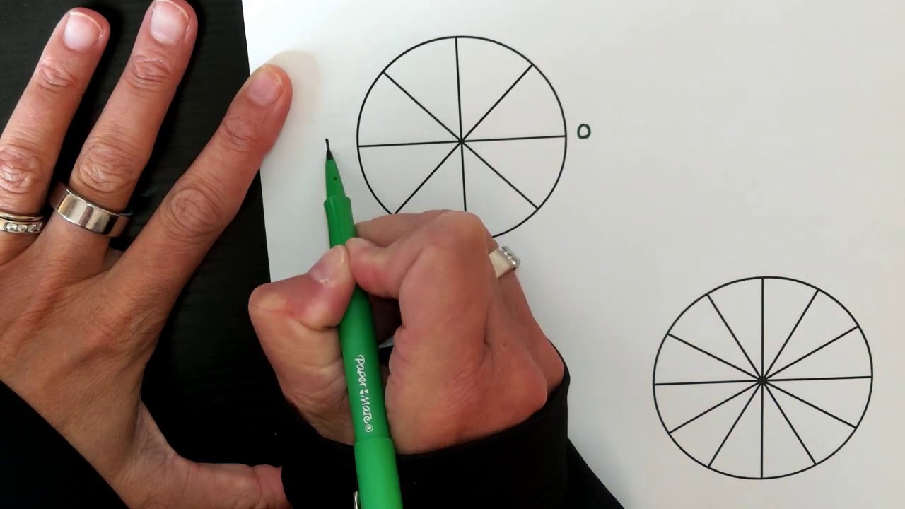 Drawing Angles in Standard Position (Radians)