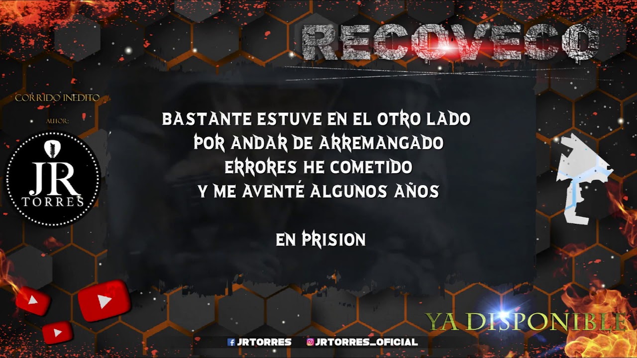 JR TORRES - RECOVECO (2019) &uml;EXCLUSIVO&uml;