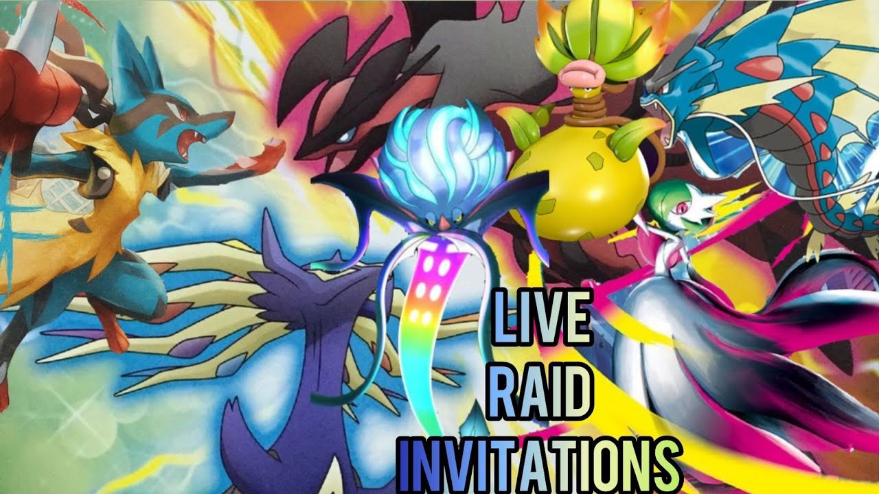 Live Raid invitations of Xerneas,Yveltal and other megas#live#stream#pokemongo