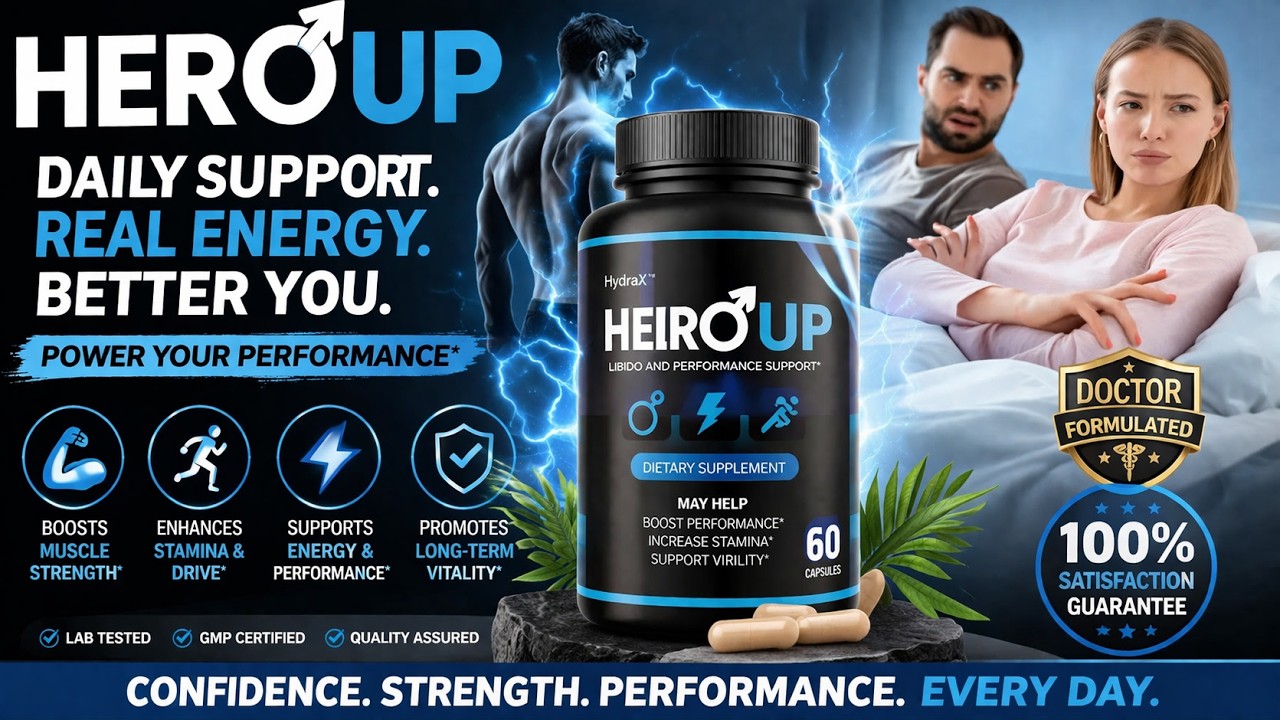 HERO UP REVIEW | Daily Male Wellness Support or Just Hype?