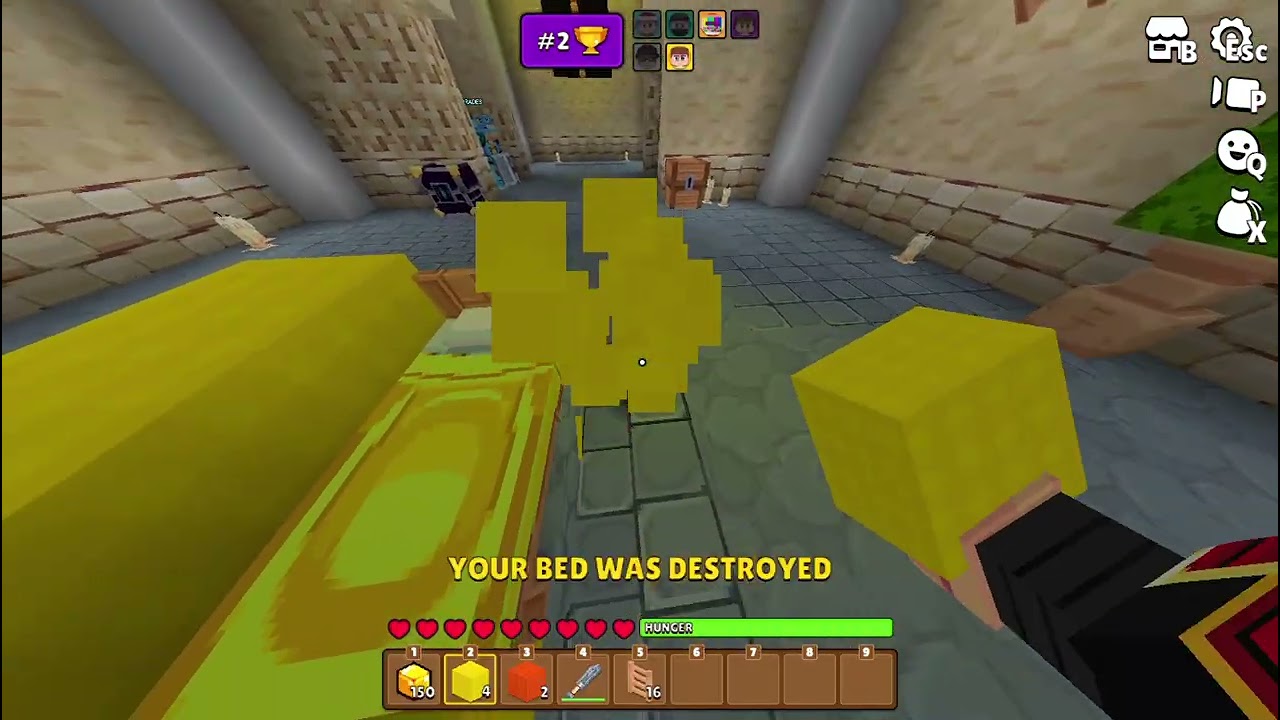 Bed Wars - Minefun - Game Play