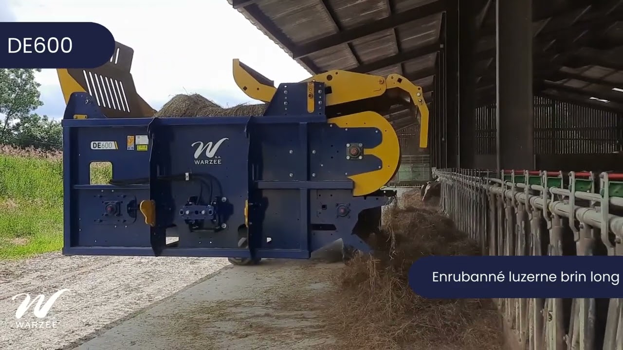 DE600 | Distribution - Enrubanné luzerne brin long