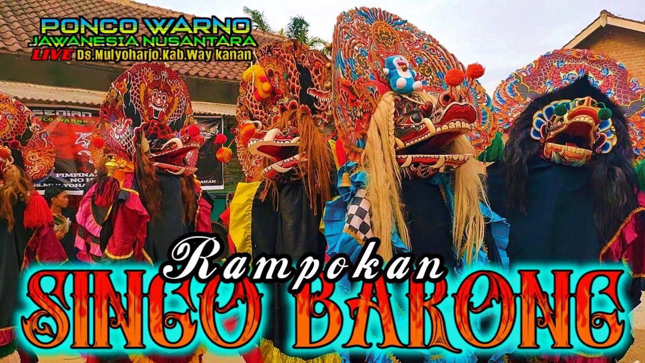 🔴RAMPOKAN SINGO BARONG❗PONCO WARNO X JAWANESIA NUSANTARA@SENIID