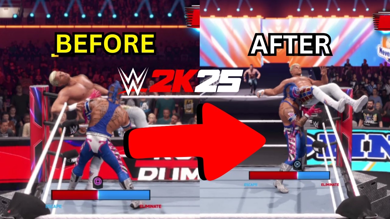 КАК ПЕРЕКЛЮЧИТЬСЯ НА КАМЕРУ RAMP в WWE 2K25