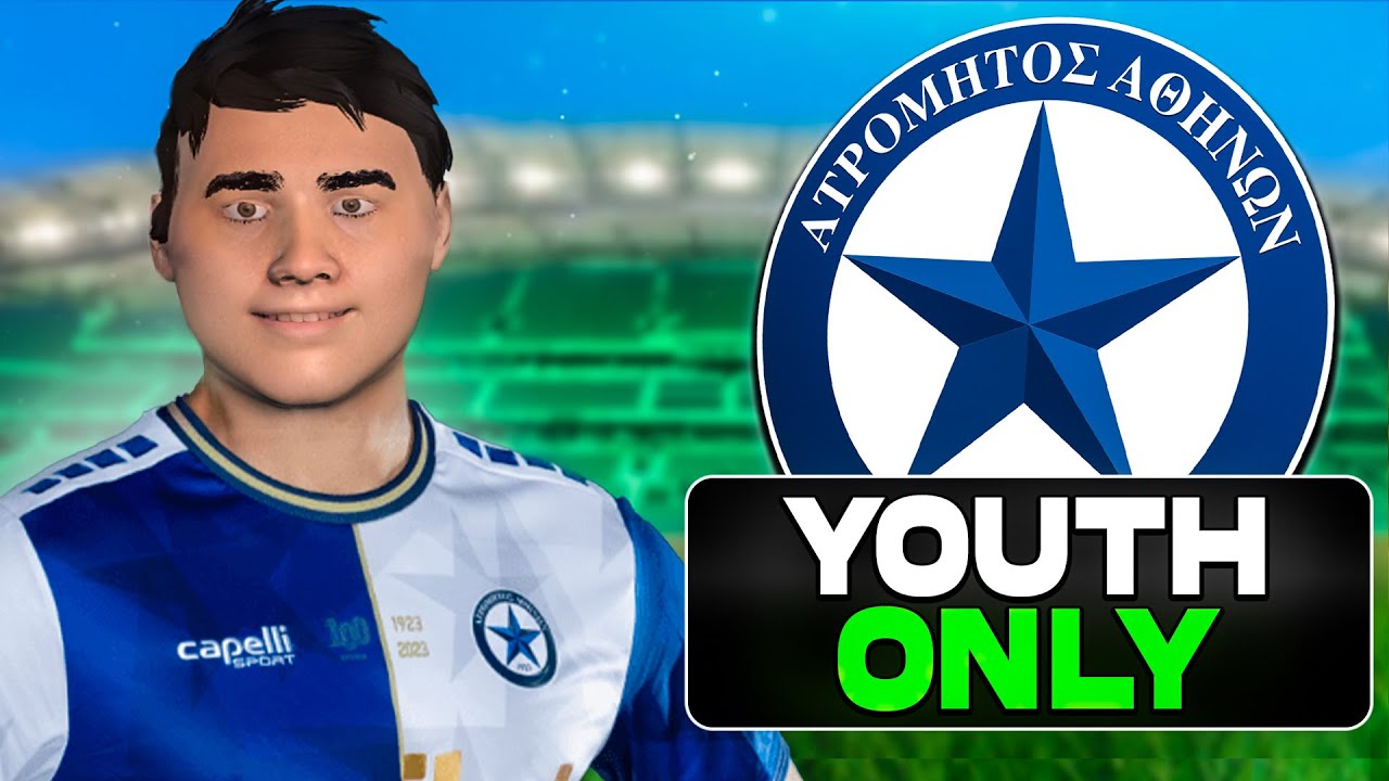 I Tried An IMPOSSIBLE Youth Only Rebuild Challenge on Football Manager