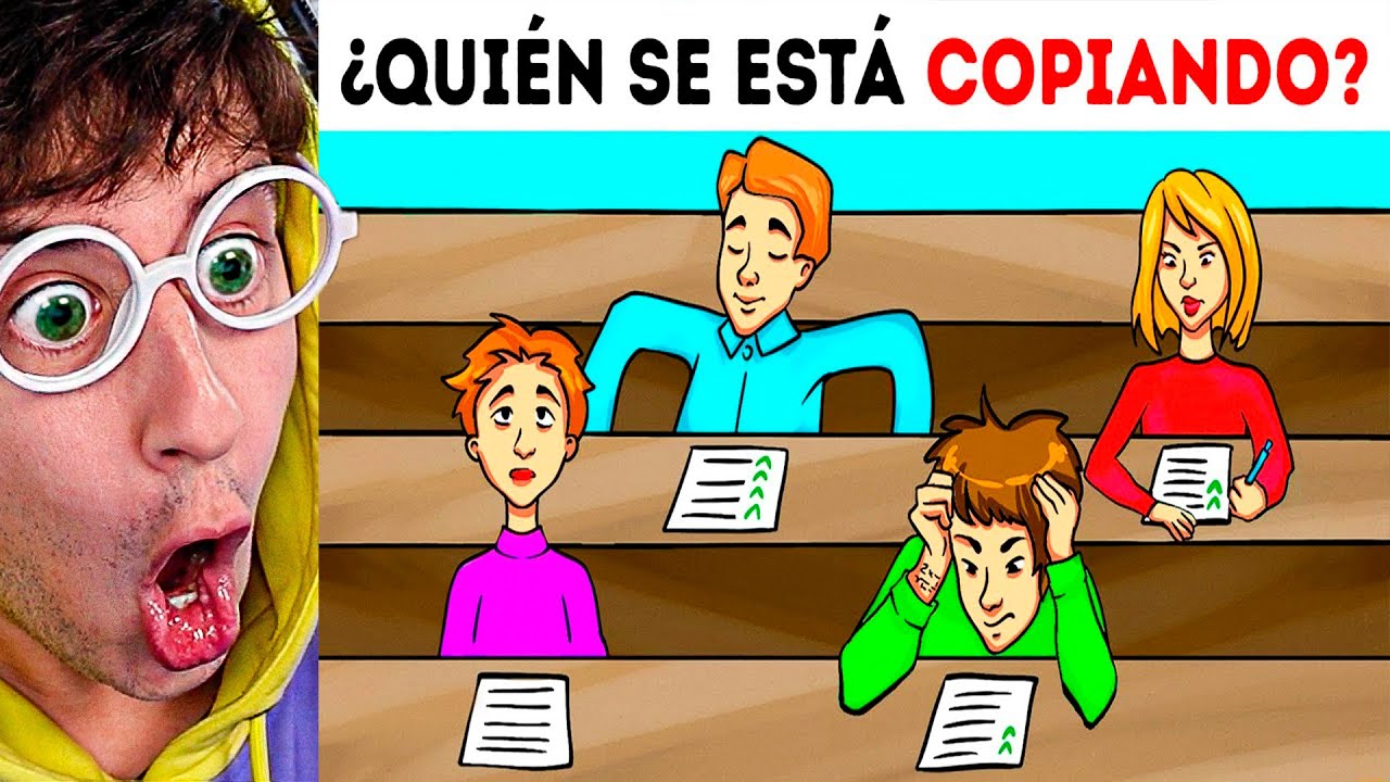 ACERTIJOS en 7 SEGUNDOS para los más INTELIGENTES DEL MUNDO!!! (MUY DIFÍCIL) - tekendo reacciona