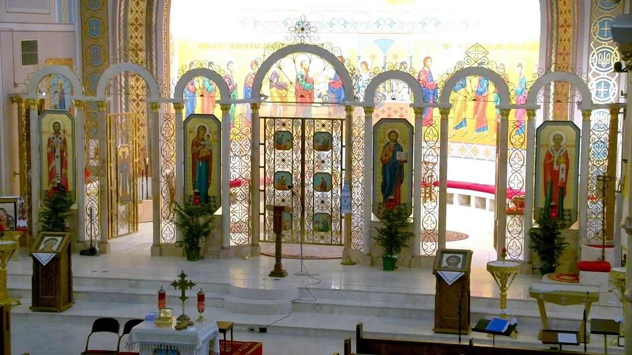 Служба Божа. Divine Liturgy. Заупокійна. Прп. Партенія, єп. Блаж. сщмч. Петра Вергуна, пресвіт.