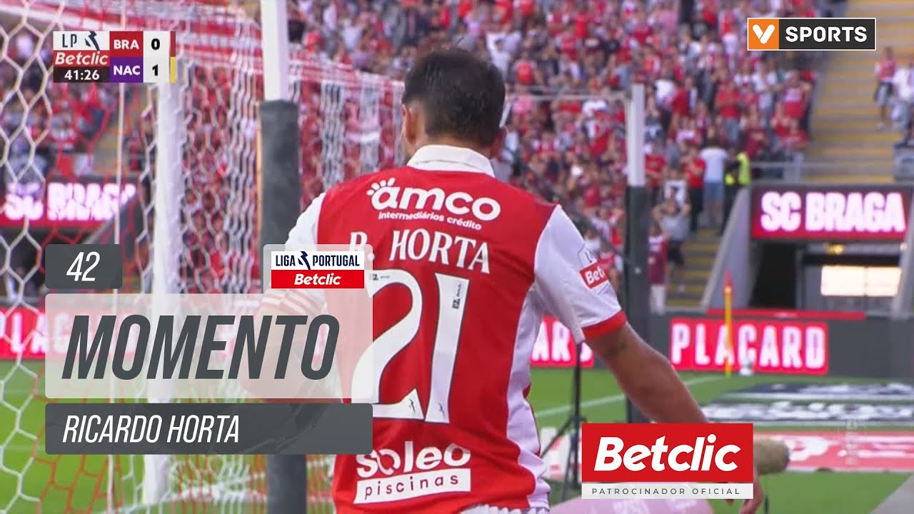 Ricardo Horta muito perto do golo | Braga - Nacional (Liga 25/26 #7)