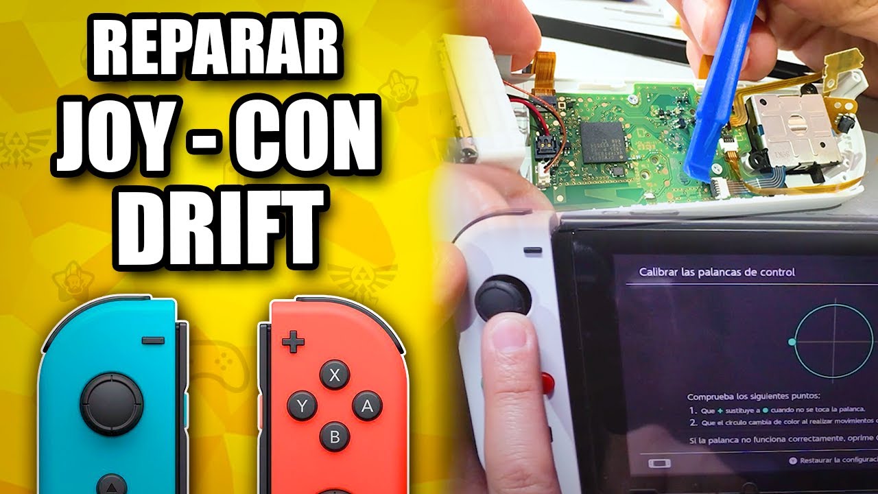REPARAR el JOYCON DRIFT (Se mueve Solo)  FÁCIL 🔥 Solucion ECONOMICA para Nintendo SWITCH