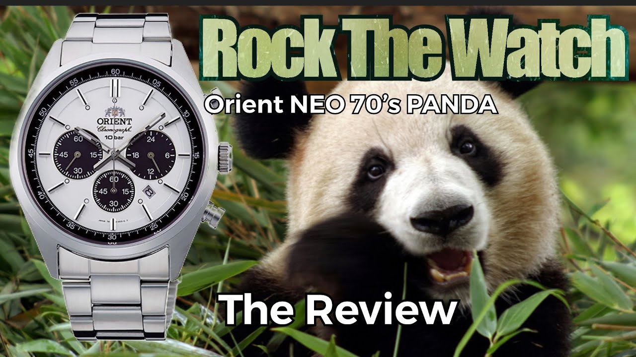 Orient NEO 70’s Panda Solar Chronograph Full Review