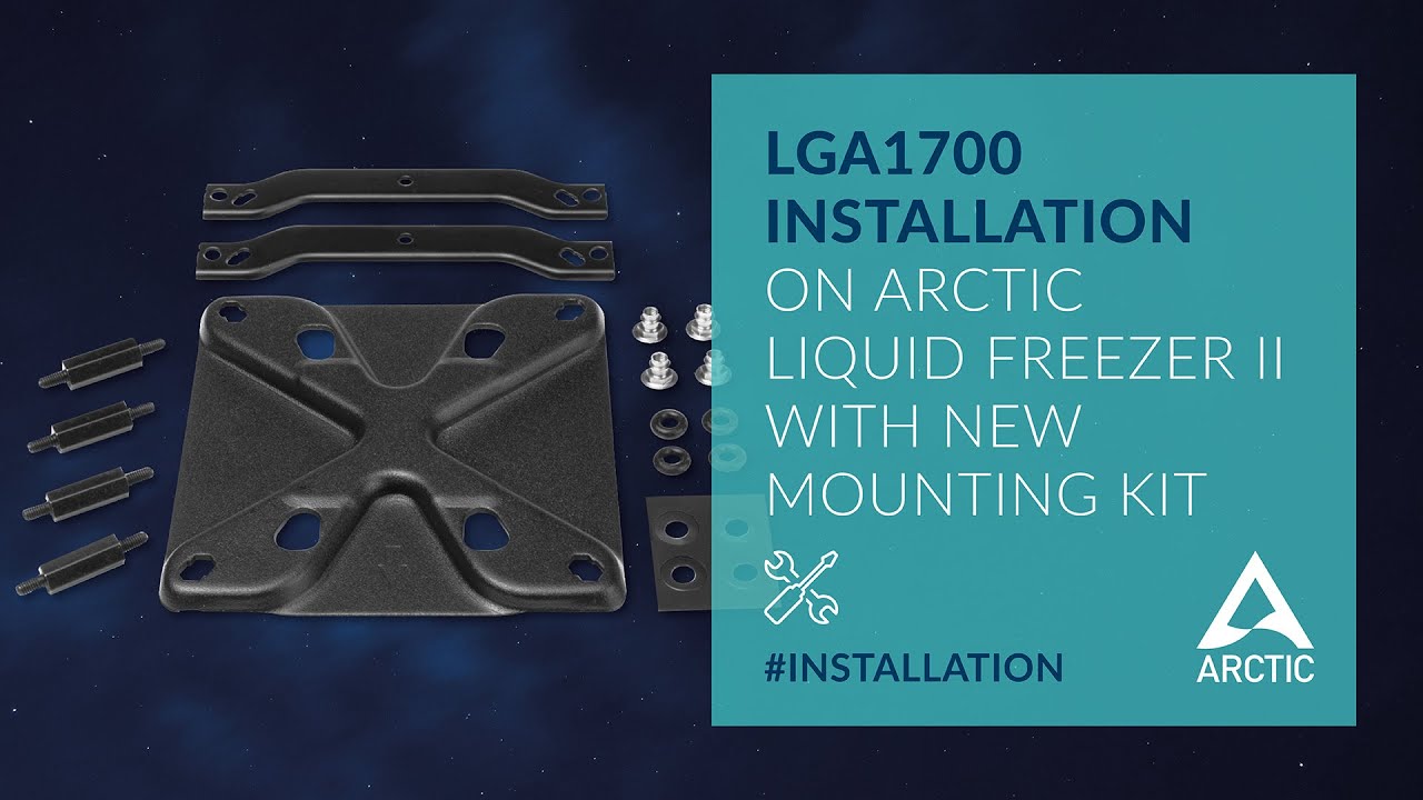 ARCTIC Liquid Freezer II | LGA1700 Kit Installation