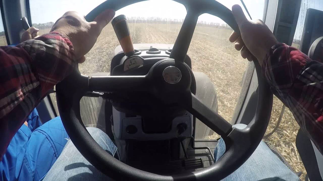 Трактор New Holland T8.410 - первое вождение.