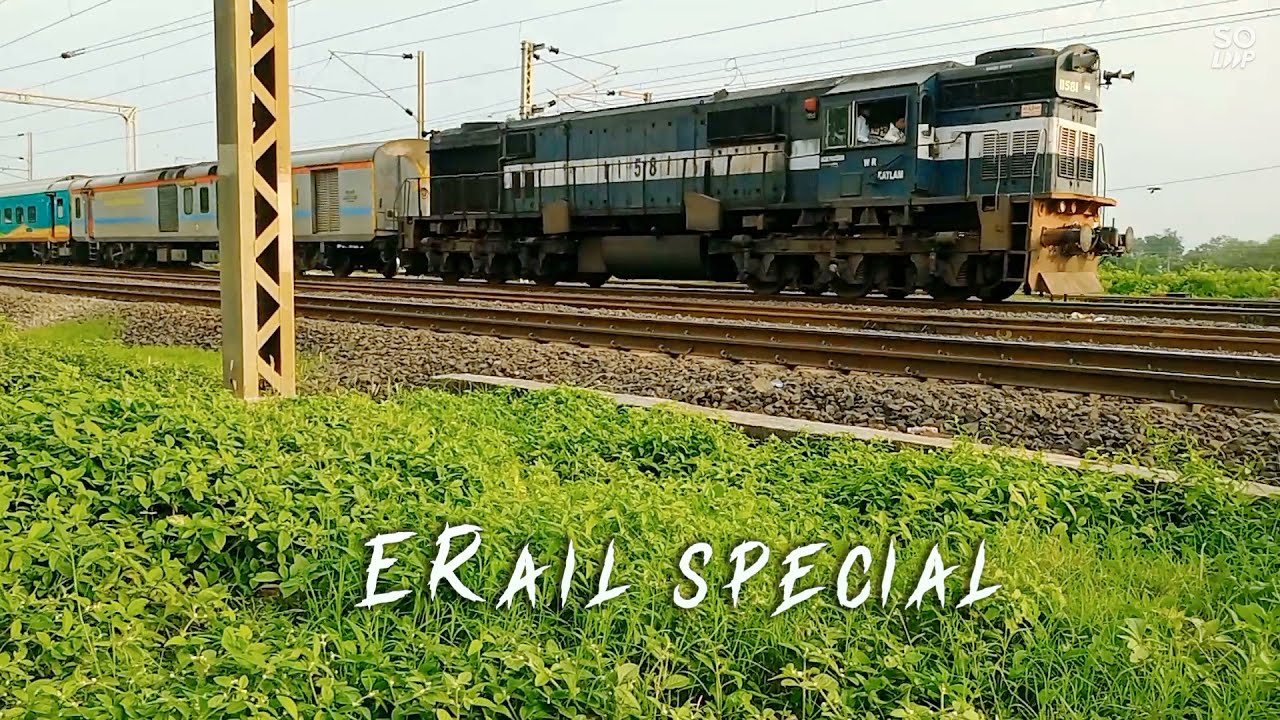 Indian most powerful locomotive diesel engine passanger train | indian railways |ERail special |2021