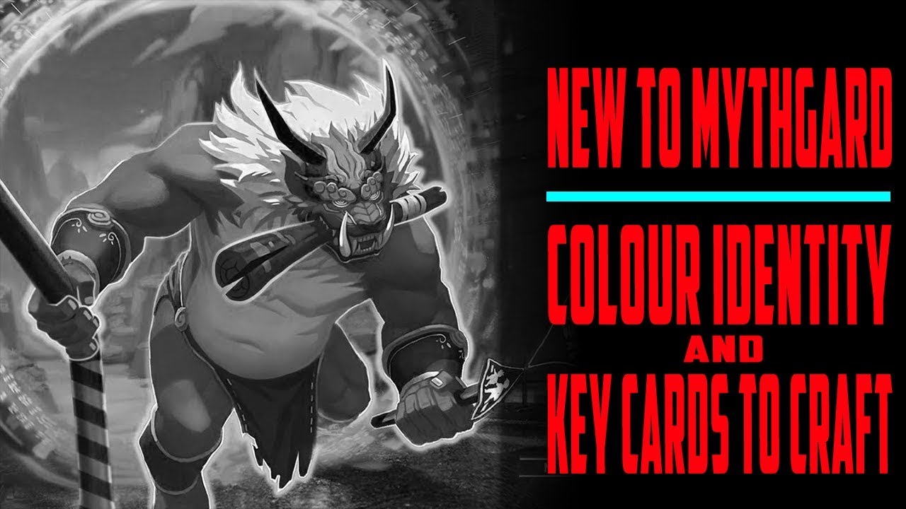 New to Mythgard // Colour Identity & Must Craft Cards