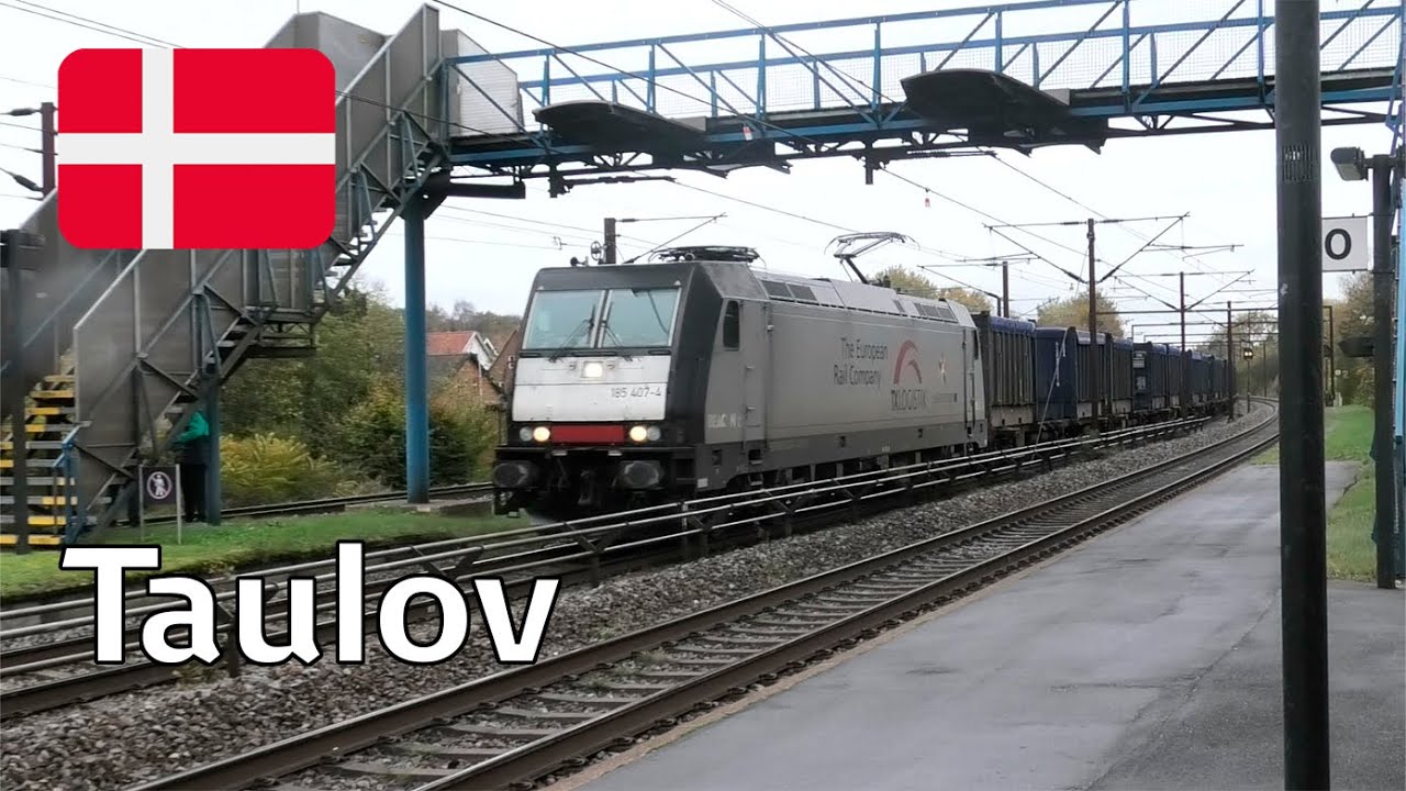 Tog i Danmark - Taulov / Trains in Denmark - Taulov (Oktober 2023)