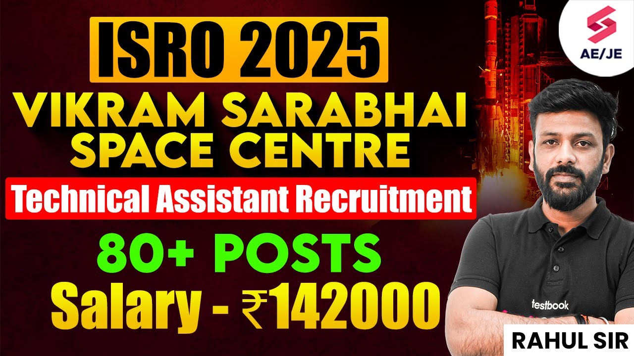 ISRO 2025 Recruitment Out | ISRO Technical Assistant Recruitment 2025 Out | Full Details | Rahul Sir