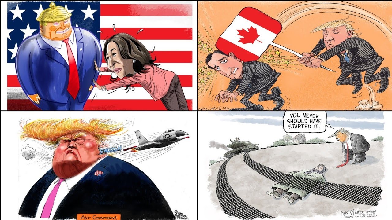 Funniest Trump Cartoons Today | American Political Satire | 30 August