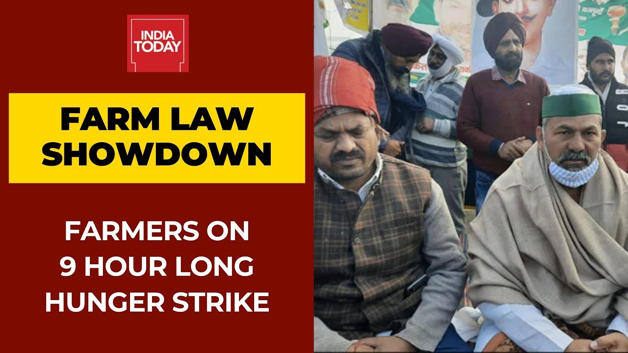 Farm Law Showdown: Farmers On Hunger Strike At Singhu Border On Day 19 Of Protest