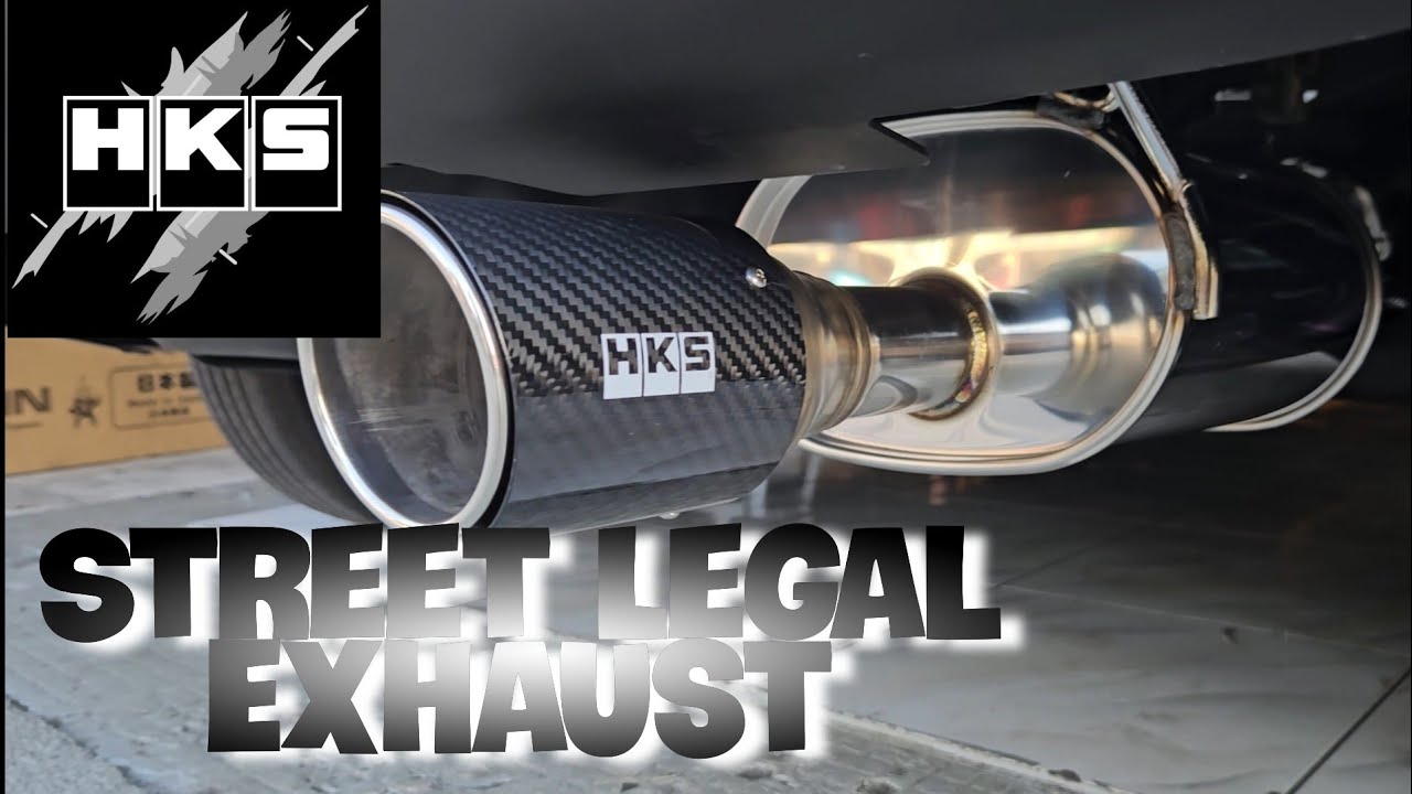 Toyota Veloz HKS Street Legal Exhaust Installation