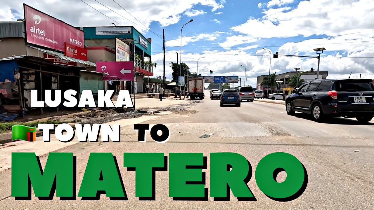 Exploring Zambia🇿🇲 On Two Wheels: Riding From Lusaka City Market All the way to Matero 