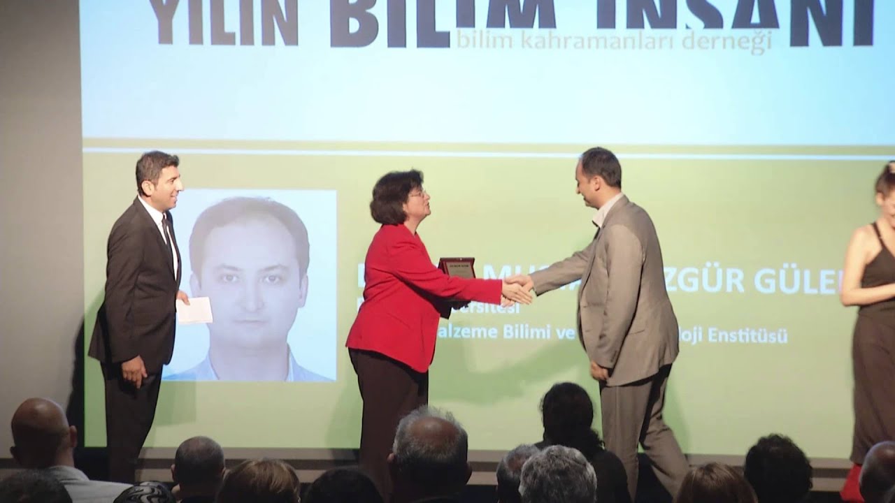2012 Yılın Bilim İnsanı / Genç Bilim İnsanı Ödül Töreni