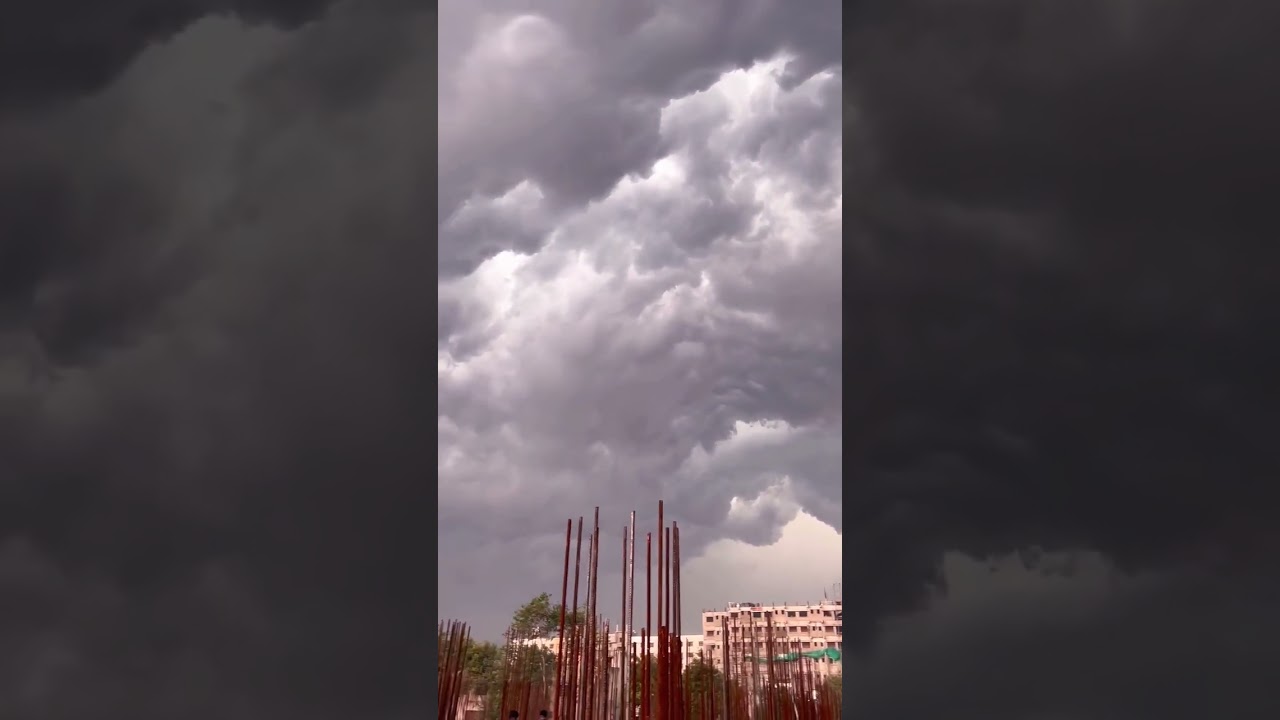nagpur today weather  🌧️ nagpur ki bim Mausam barsat ☔ #shorts #nagpur