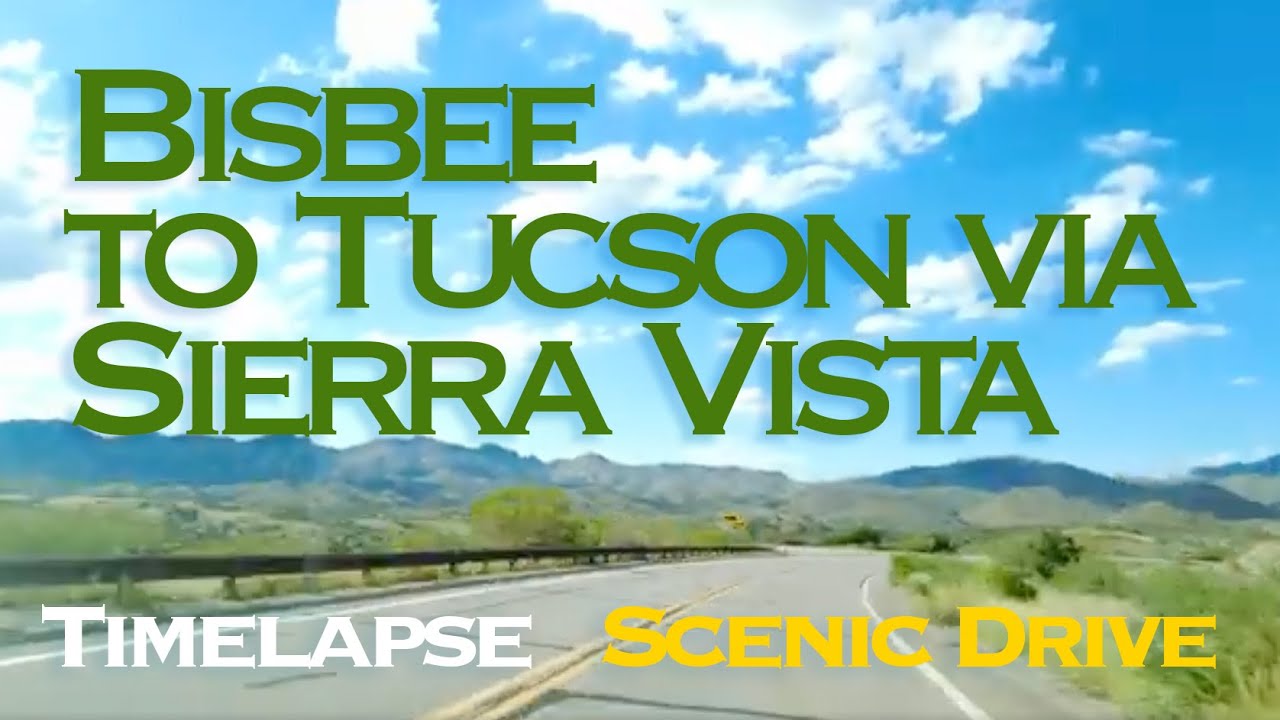 Timelapse: Scenic Drive: Bisbee to Tucson via Sierra Vista