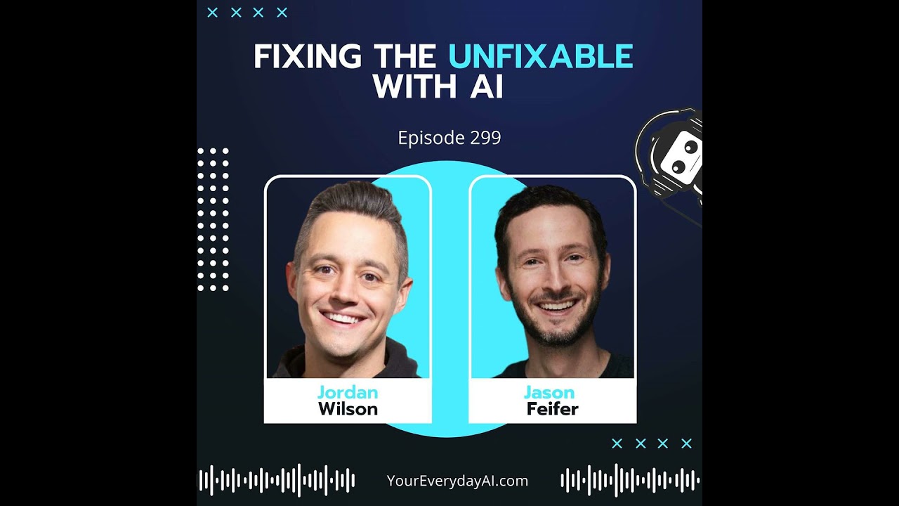 EP 299: Fixing the Unfixable with AI