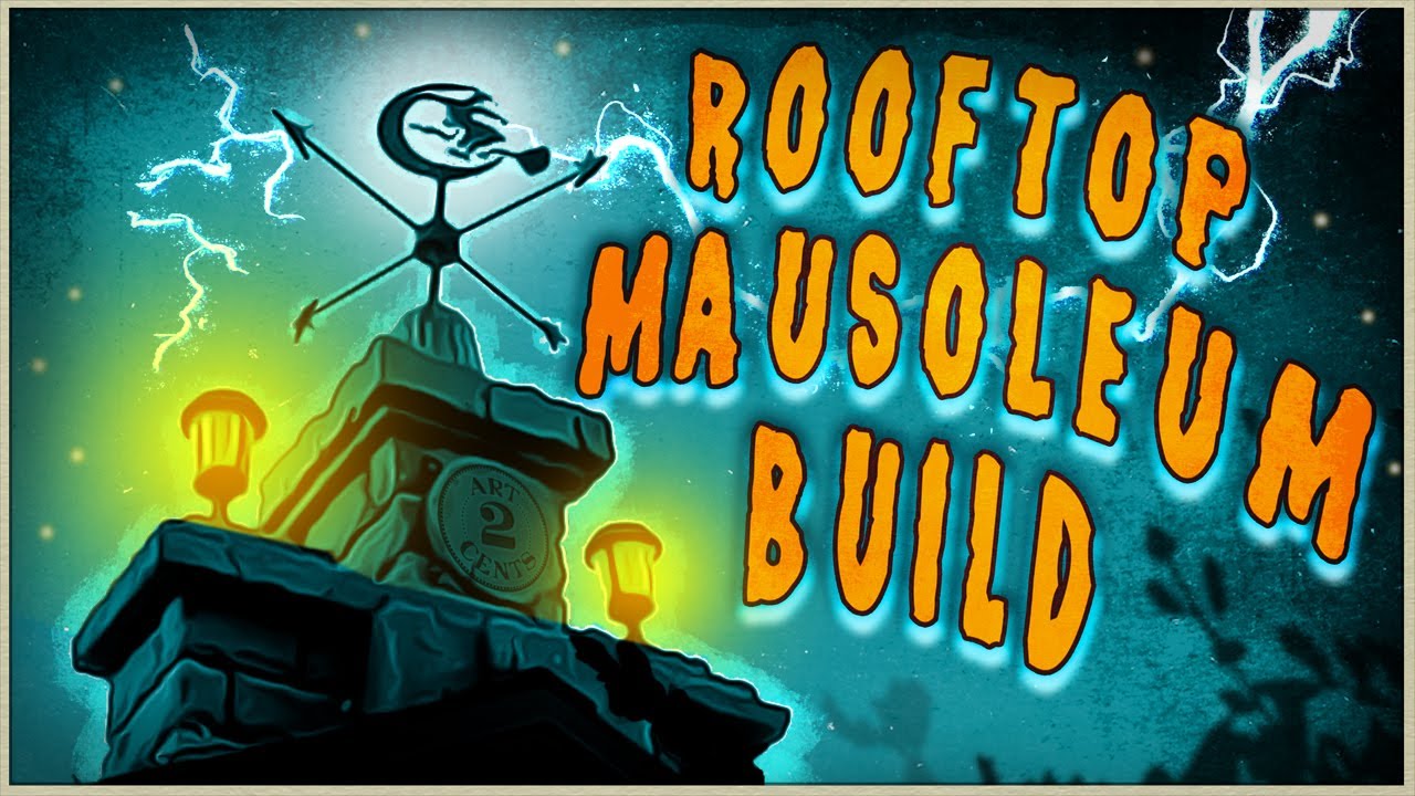 Never Let Space Limit Your Halloween Haunt - Build That Mausoleum!