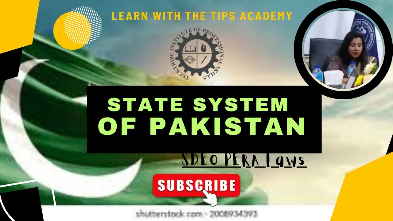 Pakistan State System | SDEO PERA - Paper 3 Law| General Knowledge for PPSC & FPSC Exams