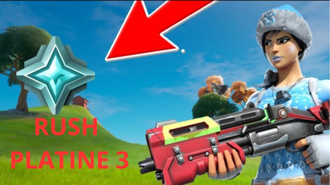 LIVE FORTNITE ON RUSH  PLATINE 3 /FR