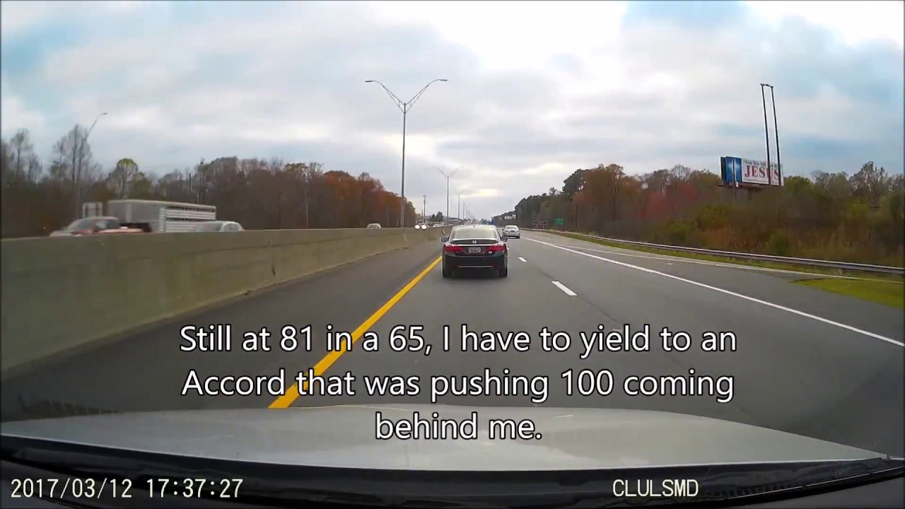 Apparently 90mph Is Too Slow On I-95