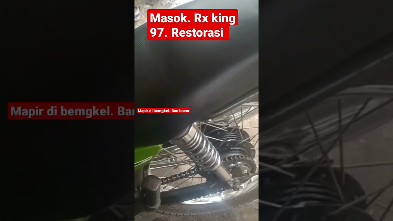 Rx king th 97 rotarisi spil tipis 2 mapir bengkel cuma tambal ban#viral #video #videoshort #shorts