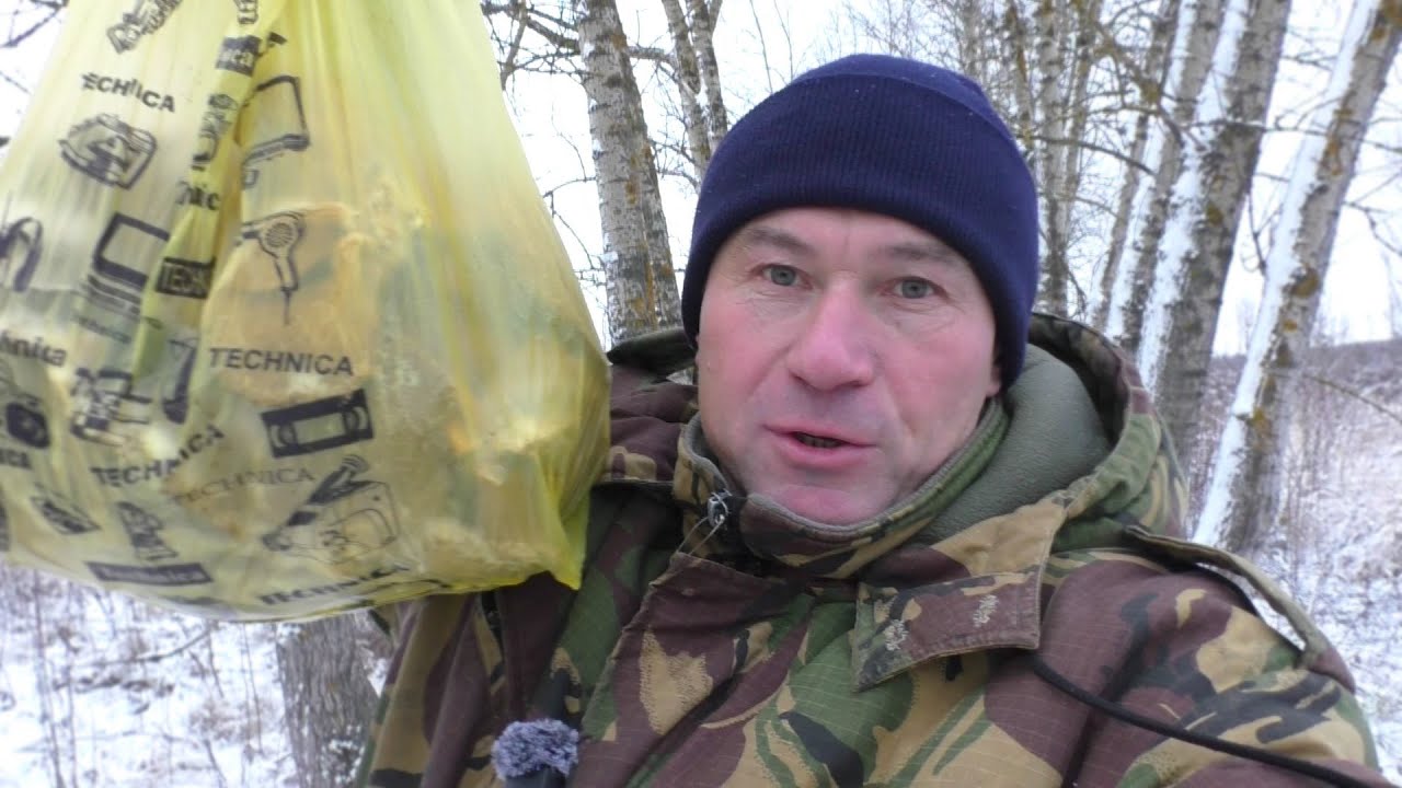 ЧУДЕСА! ЗИМОЙ НАБРАЛ ЦЕЛЫЙ ПАКЕТ ГРИБОВ! Как в супермаркет сходил! ВСТРЕТИЛ АНТИЛОПУ 🦌