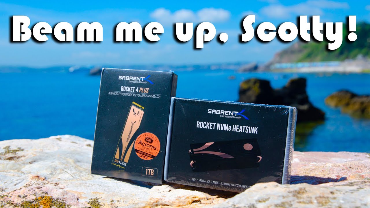 Sabrent Rocket 4 Plus 1TB Gen4 x4 M.2 NVMe 1.4 | Warp Speed Engaged ! (w/ SB-HTSK Heatsink)