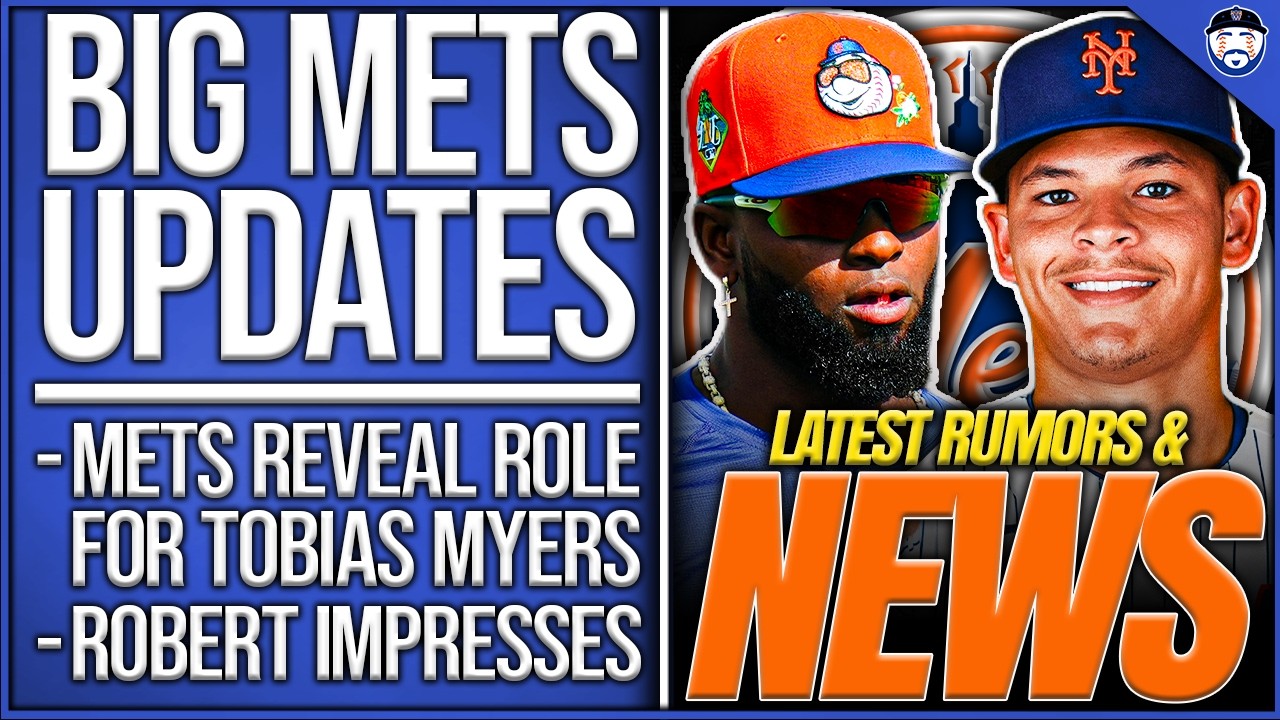BIG Mets Updates: Mets REVEAL Plan For Myers, Robert IMPRESSES Already, Prospect Standouts