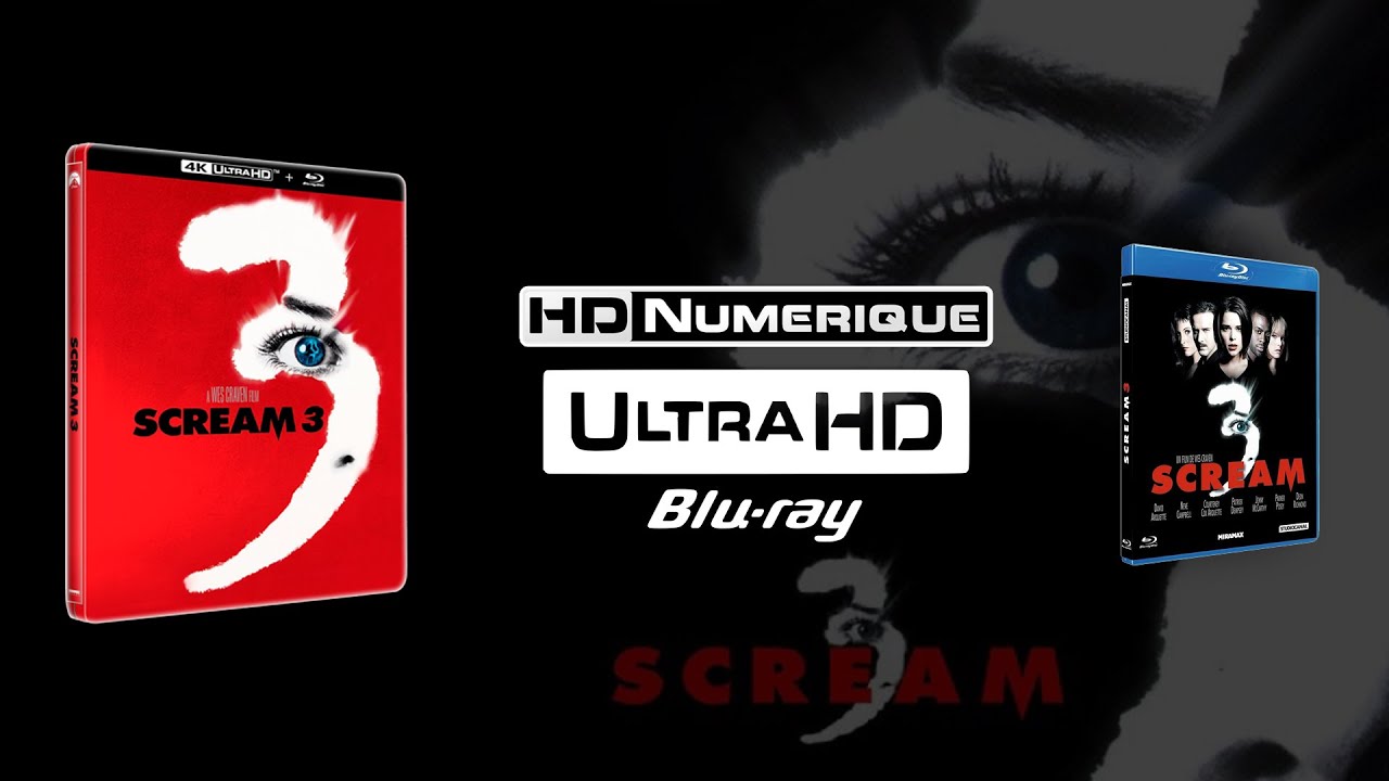 Scream 3 (2000) : Comparatif 4K Ultra HD vs Blu-ray