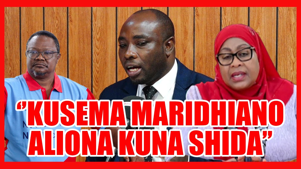 KIMENUKA!WAKILI MATATA AWAKA ISHU YA UGAIDI YA WANACHADEMA/APIGILIA MSUMARI NO REFORM NO ELECTION...