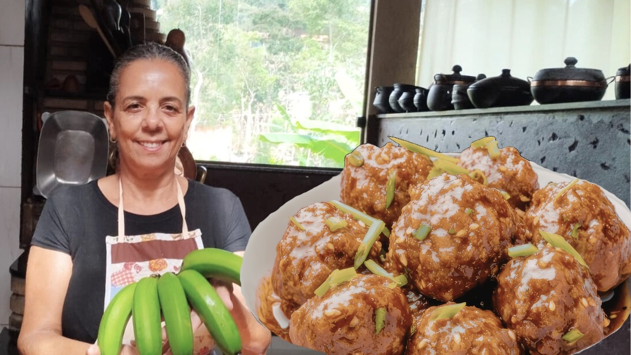 Almôndegas Recheadas Saudáveis 🍽️ Sem Farinha, Sem Culpa | Bio-massa de Banana Verde