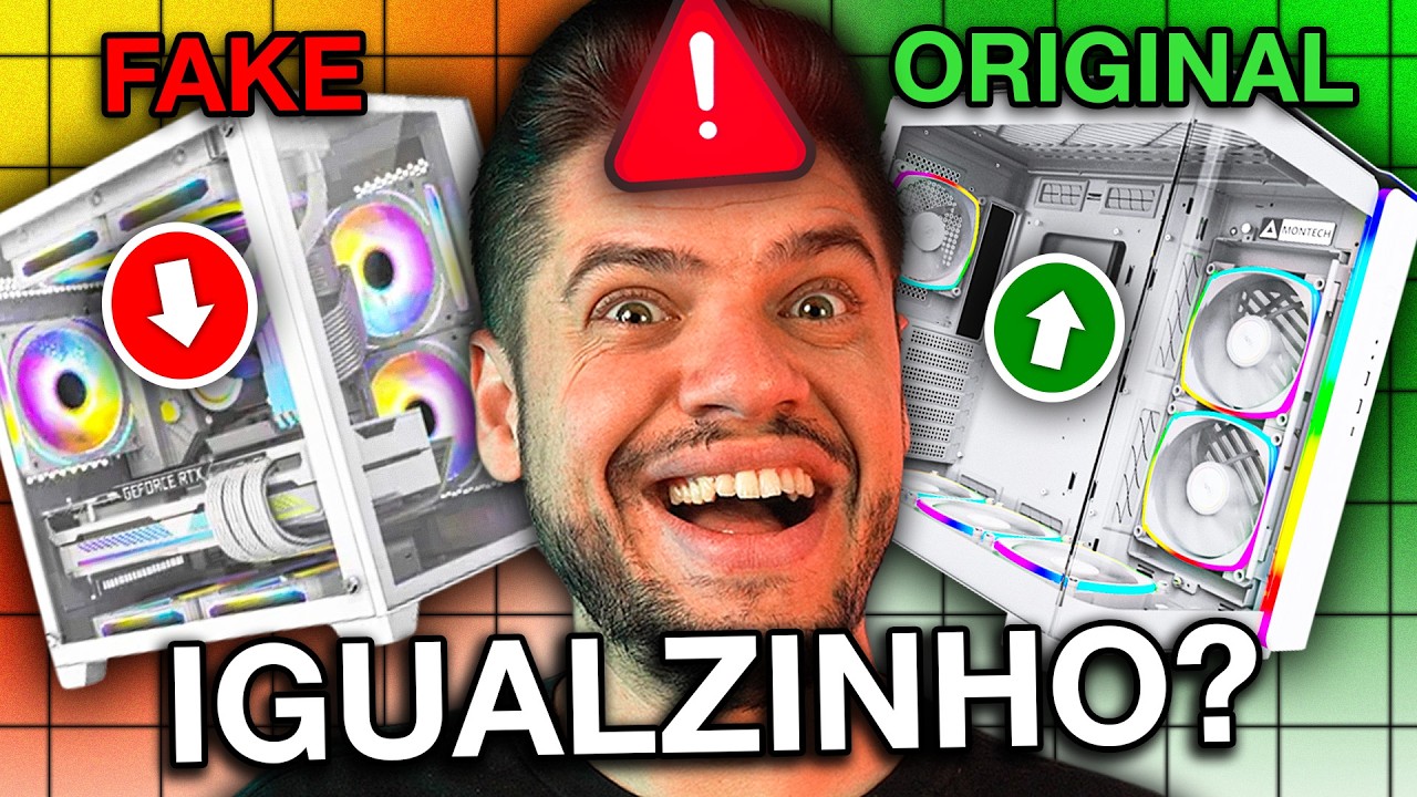 GABINETE com VIDRO CURVO e PREÇO acessível EXISTE? MONTECH KING 95 PRO