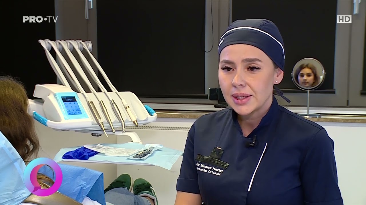 Dr Monica Hazizi - Cand este recomandat aparatul dentar pentru copii ?