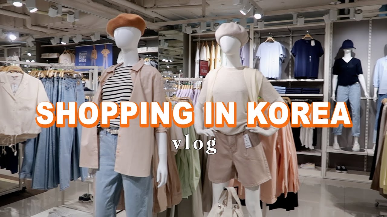 SHOPPING IN KOREA 🛍 Hongdae Shopping Street, Gangnam
