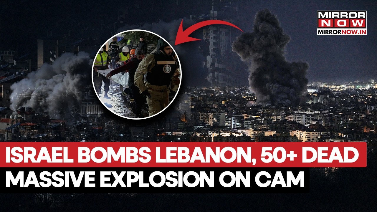 Israel Bombs Lebanon, 50+ Killed As Senior Hezbollah Commanders Eliminated Amid Iran Strikes