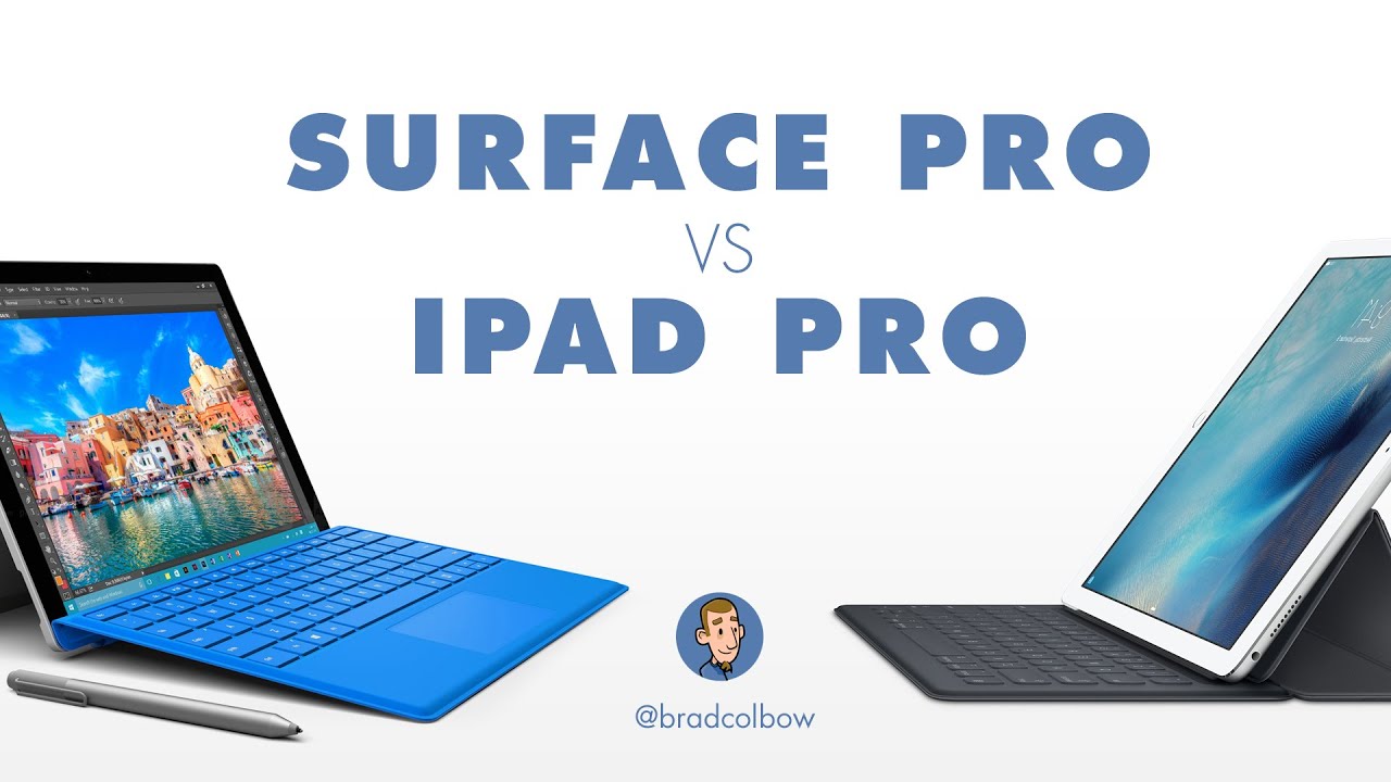 Surface Pro vs the iPad Pro - Which is better for drawing and illustration?