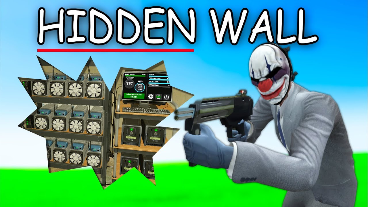 I Built a HIDDEN Wall to Mine BITCOIN and Make LOTS of CASH on Gmod DarkRP EP 15