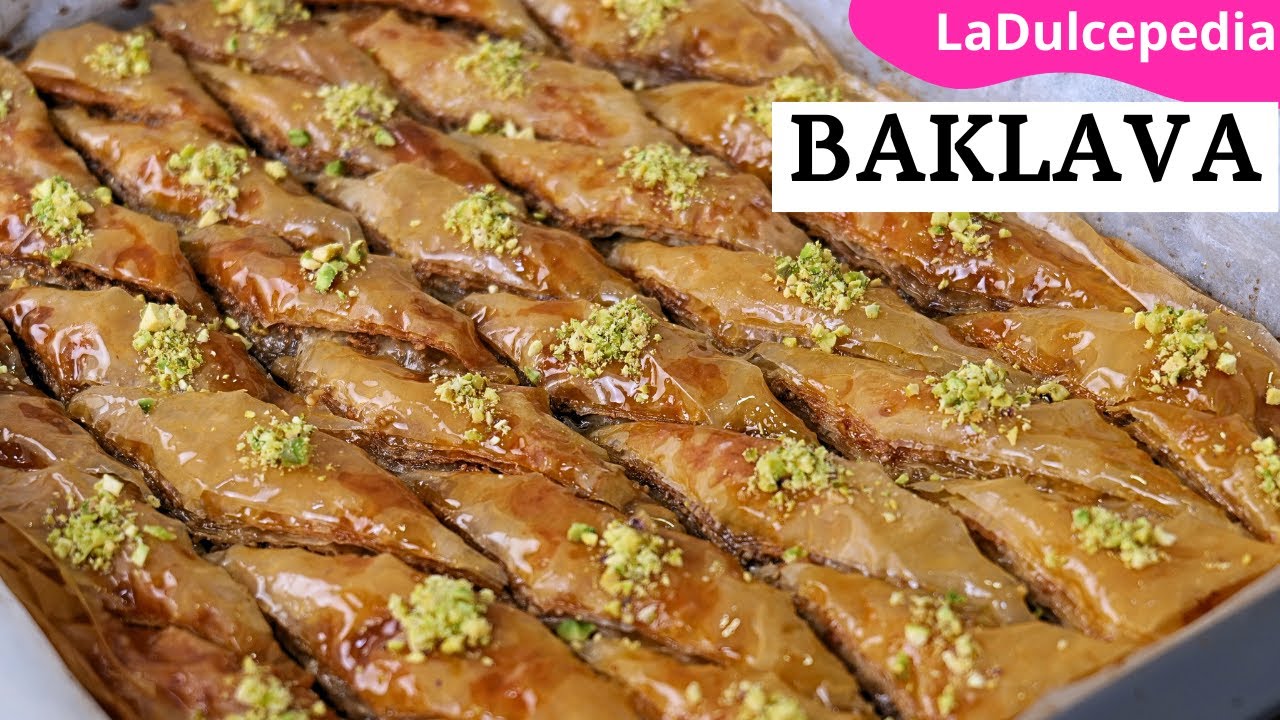 BAKLAVA | postre turco super crujiente con miel y frutos secos