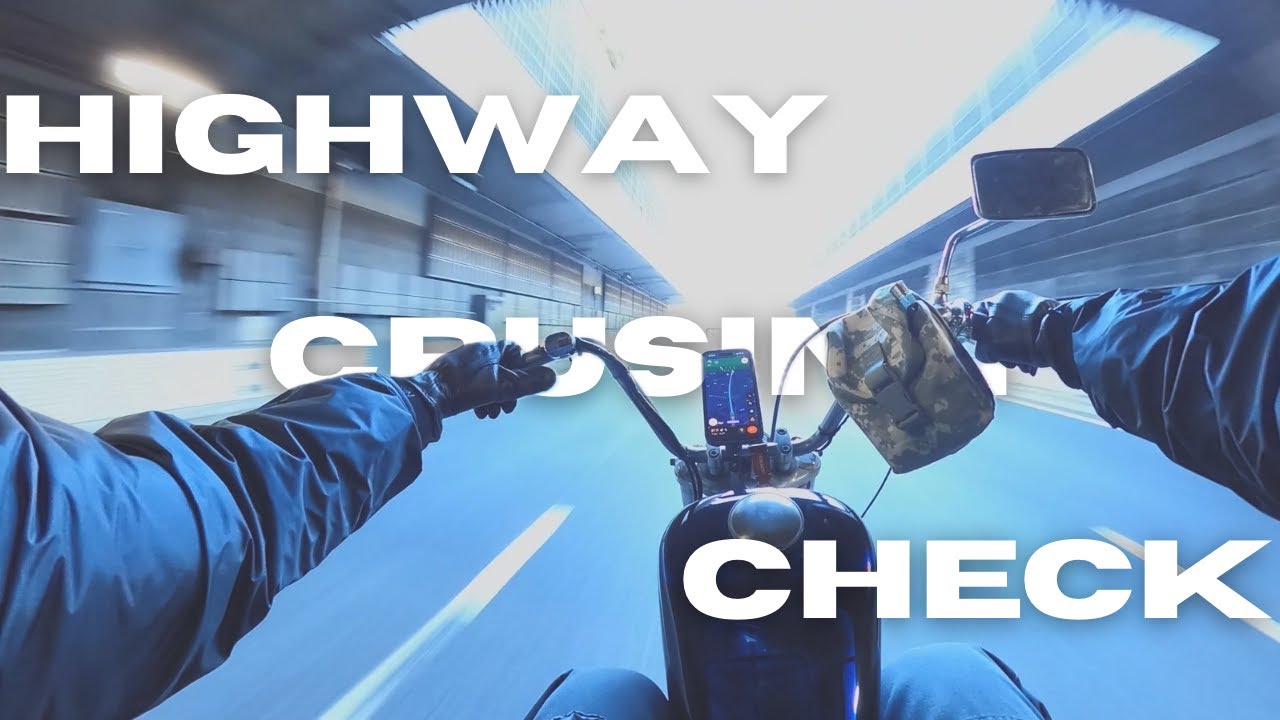 【SR400】FCRで高速道路へ