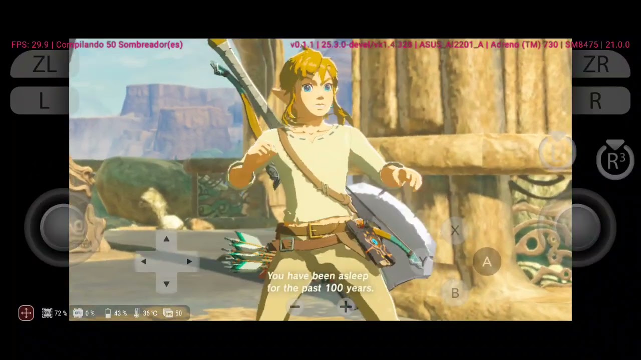 Zelda Botw Eden Mejor Configuración Snapdragon 8Gen1 