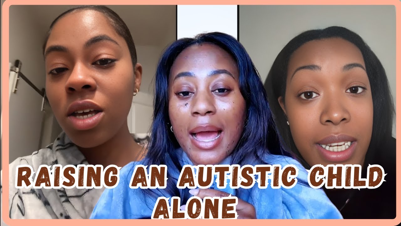 Плачущая мама сожалеет, что у нее аутичный ребенок, и что у него нет поддержки и окружения со сто...